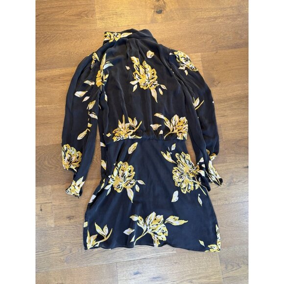 Joie Women's Gyan 100% Silk Dress Sz 6 - Picture 2 of 13